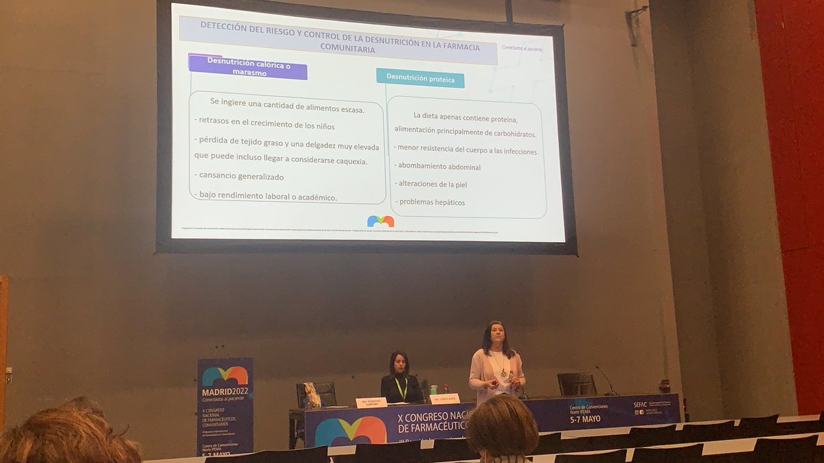 Desnutrición en farmacia comunitaria con <a href="/anarodriguezsam/">ana rodriguez samped</a> de la mano de <a href="/FreseniusKabiNC/">Fresenius Kabi España</a> en el <a href="/Congreso_SEFAC/">Congreso_SEFAC</a> #SEFAC2022