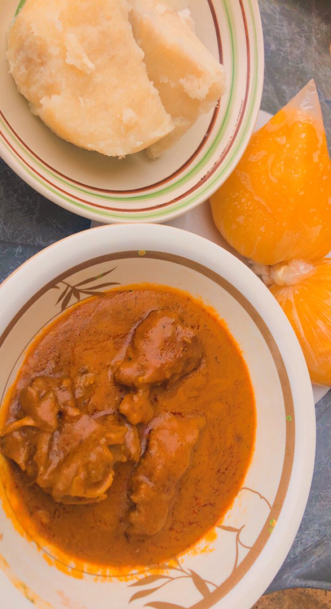 Uncle2Triplets's tweet photo. Good morning from Delta state.

• Owo soup
• Starch and yam. 

#OAFOREVER https://t.co/WE2trHdLpr