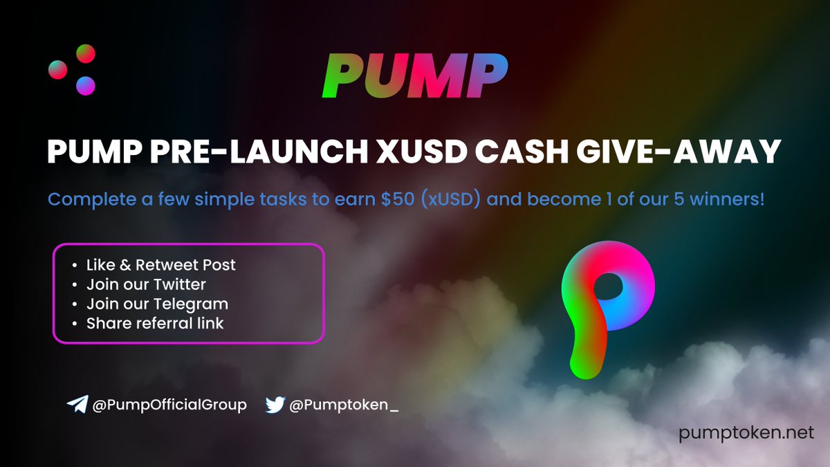 PumpToken_'s tweet photo. Win Cryptocurrency!! Win xUSD!!
Join here:
https://t.co/H53DfIKukF

#Sweepstakes #Giveaway #FreeMoney #cryptocurrency #xusd #MoonForce #BNB #GEM #raffle #prizes #win #ContestAlert #Competition https://t.co/mXxohdEeUs