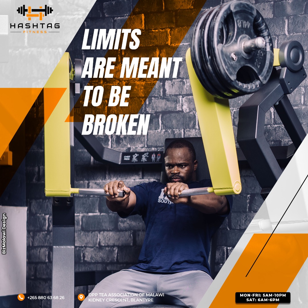 Hashtagfitness.mw on X: At Hashtag Fitness, we find your limits and help  you break them.💪💪💪 Join the team today! #HashtagFitness #BreakLimits  #GymLife #Fitness #Malawi  / X