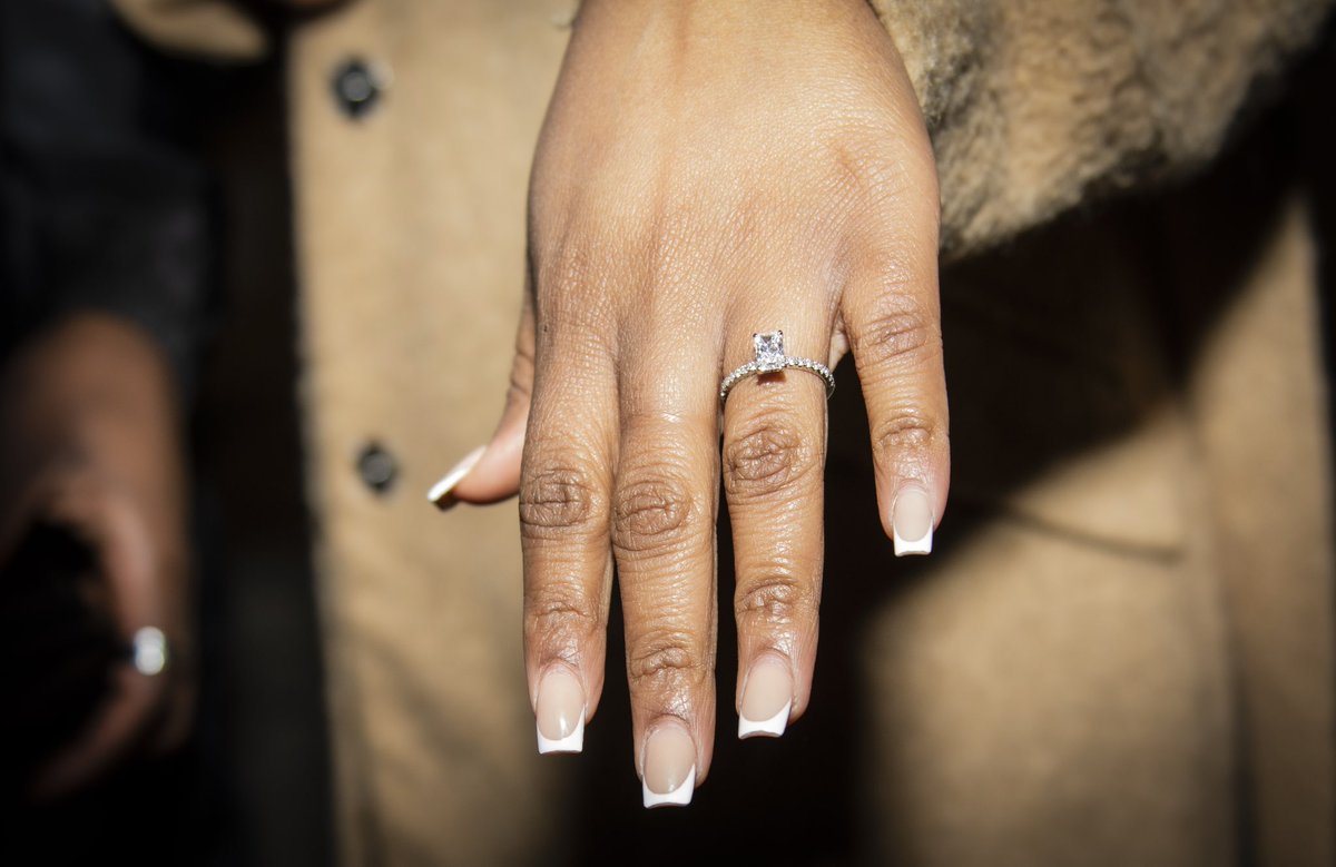 StillShadey's tweet photo. SHE SAID YES✊🏾💍

~ Grew up in a place where they taught us how to take, now there’s nobody else I would wanna give everything to.

My hallelujah.. @shaiycarter ❤️

#TheShades https://t.co/3h62XMwwt2