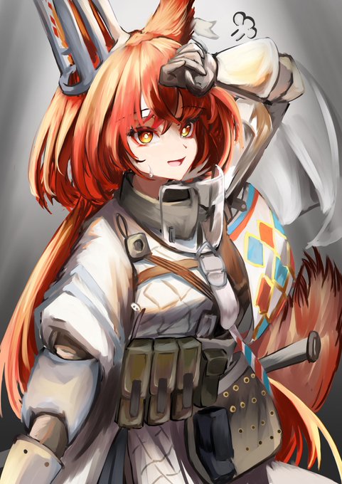 フレイムテイル「やっと一息つけそう...」
#アークナイツ 