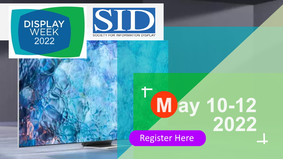 FluximAG's tweet photo. Displayweek is back in person in 2022 #DISPLAYWEEK22. The Fluxim Research Team will be there in force and we're looking forward to seeing some familiar faces at last!
Register here for passes: https://t.co/xq1rEb9rOx
#conferences #research... https://t.co/TZbaoWy7L8