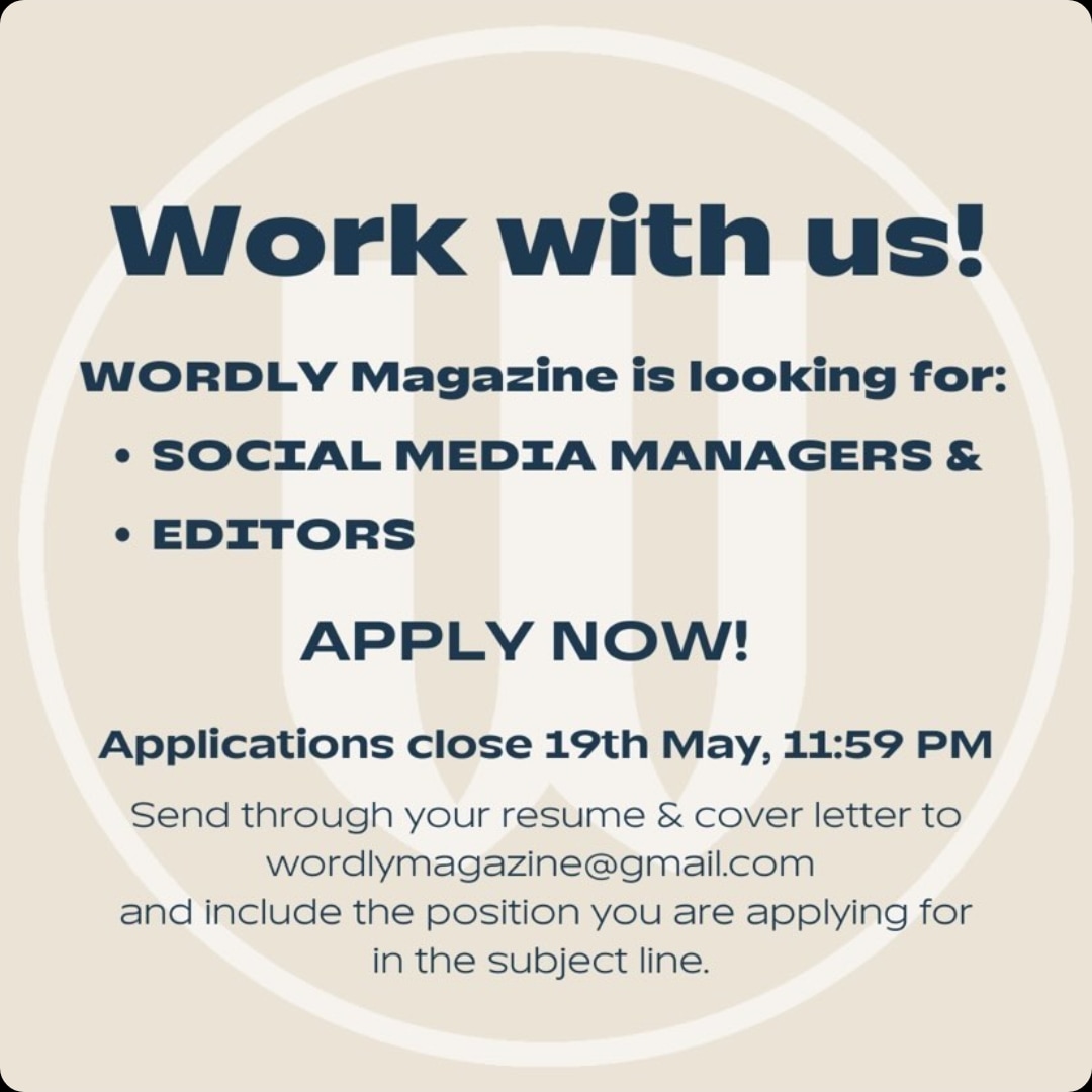 DeakinWriters's tweet photo. A fantastic opportunity to meet new people and gain some fantastic practical experience while studying. @WriteLitDeakin @YourDUSA https://t.co/CcS6WlO1rS
