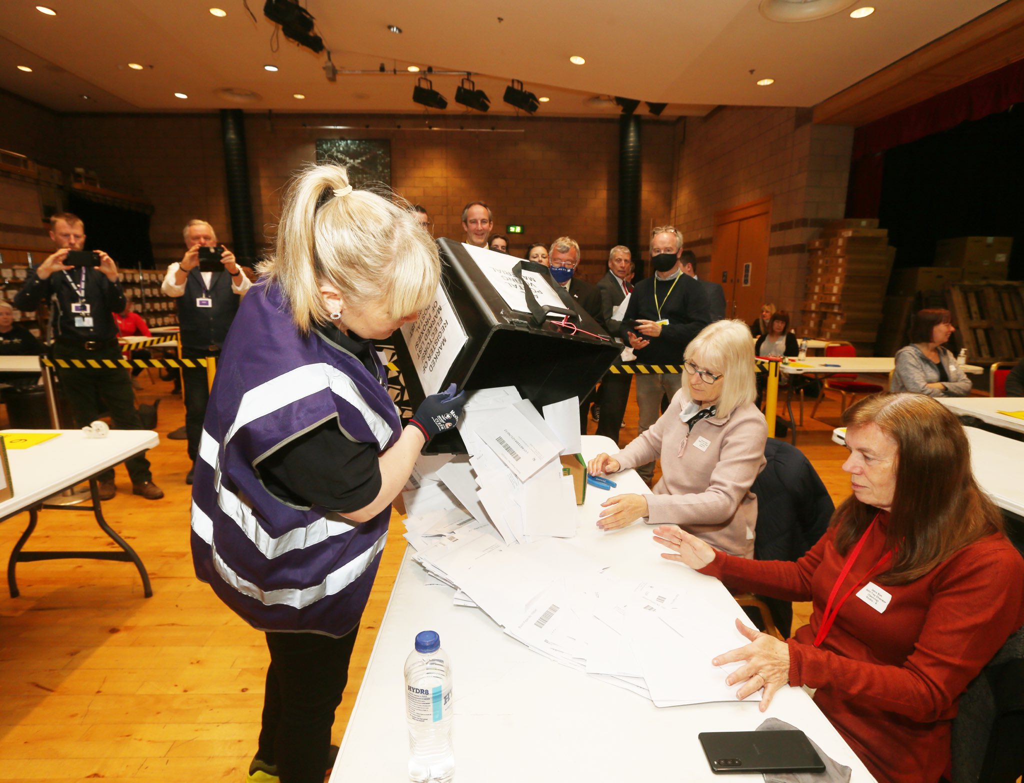 Fife Council on Twitter "And we’re off! Counting begins in Fife 