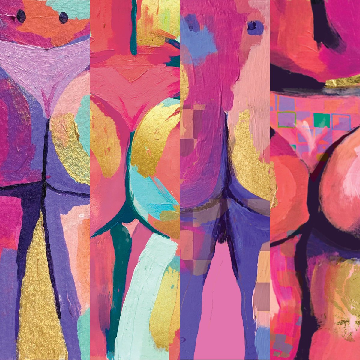 NFBootys's tweet photo. GM my loves. Here’s a little sneak peek of the first drop from my genesis collection launching this month 🍑 which is your fave? Hope your Friday is peachy as hell 🍑#womeninNFTs #NFBootys #NFTPainters #genesiscollection https://t.co/R36OU5loN1