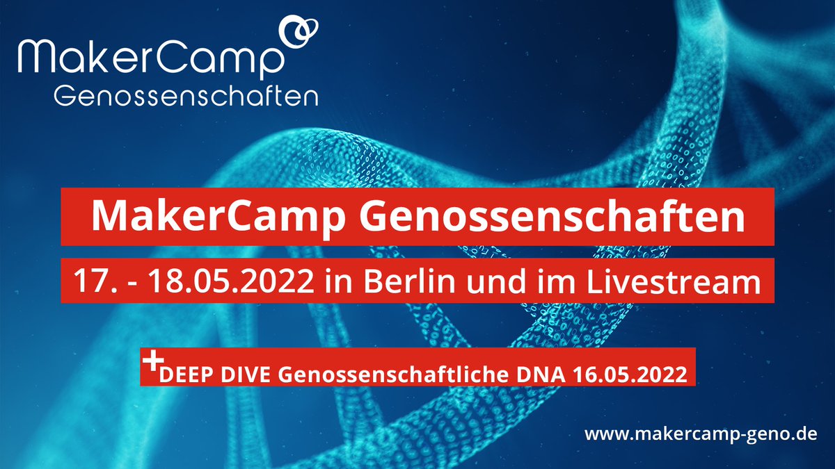 Idée Coopérative (@ideecooperative) on Twitter photo Das <a href="/MakerCamp_Geno/">MakerCamp Genossenschaften</a> geht 2022 in eine neue Runde! Bei der Veranstaltung treffen sich Fans und Förderer der Genossenschaftsbewegung – also ein echtes Event für Genossenschafts-Macher! Sei auch du dabei: makercamp-geno.de Das <a href="/MakerCamp_Geno/">MakerCamp Genossenschaften</a> geht 2022 in eine neue Runde! Bei der Veranstaltung treffen sich Fans und Förderer der Genossenschaftsbewegung – also ein echtes Event für Genossenschafts-Macher! Sei auch du dabei: makercamp-geno.de
