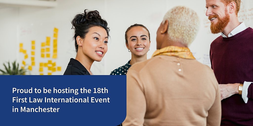 We’re proud to be hosting the 18th <a href="/FirstLaw2/">First Law International (FLI)</a> Event in Manchester this month. The conference will see attendees from over 50 countries participate in strategic workshops, network events and receive crucial insights from industry experts. Find out more: bit.ly/3w4d7oR