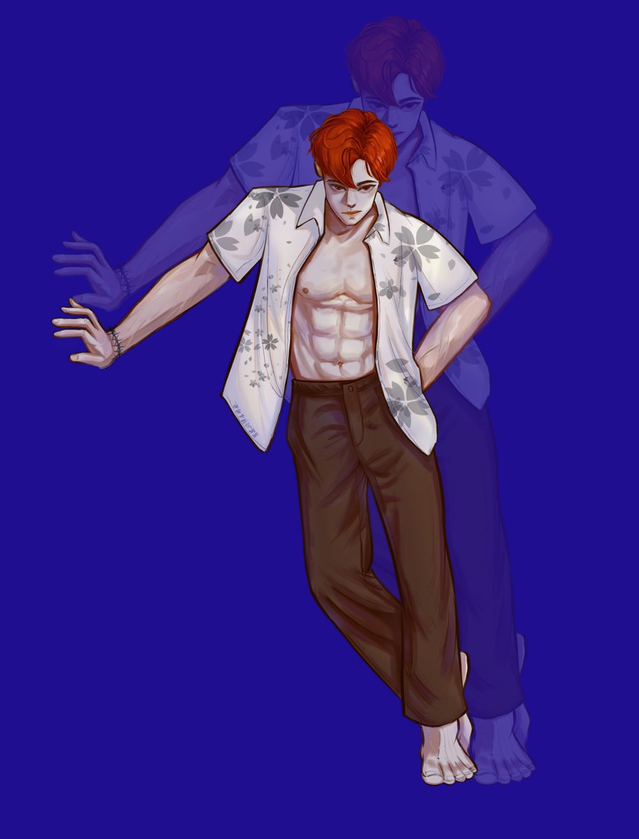 ZihuiShang's tweet photo. #illustraion #BL #drawings #Procreate https://t.co/HqBmurawo3
