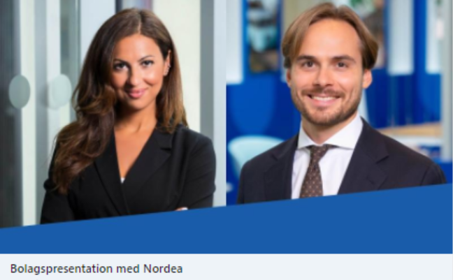 Nordea IR presenterar Nordea som investerings-alternativ med efterföljande frågestund <a href="/aktiespararna/">Aktiespararna</a> 

Se presentationen här👇: nordea.com/sv/investerare
