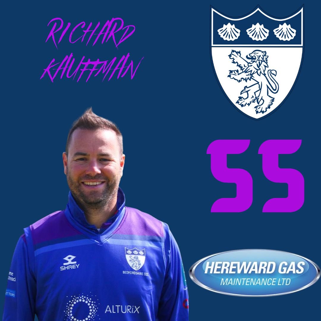 ⁦<a href="/BedfordshireCCC/">Bedfordshire CCC</a>⁩ Player Sponsorship 
⁦<a href="/richardikaufman/">Richard Kaufman</a>⁩ is sponsored by Hereward Gas Maintenance (hereward-gas.co.uk).
We thank them very much for supporting us.