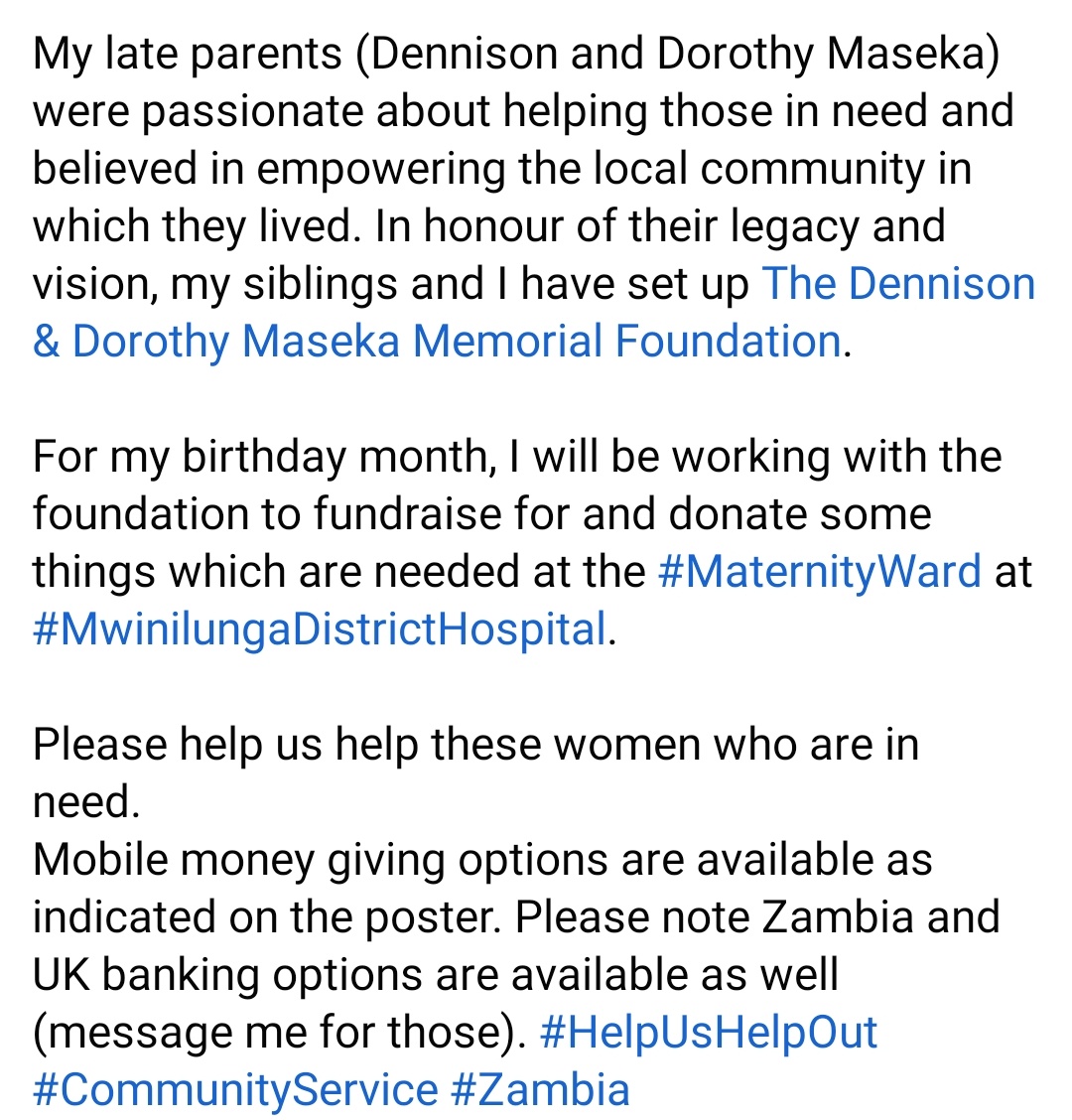 EsanjuJoy's tweet photo. #HelpUsHelpOut #DennisonDorothyMemorialFoundation
#MaternityWard #MotherToChild #MwinilungaDistrictHospial #SDG3 #ZedTwitter @LLubanji @chawanaonline https://t.co/cxKq9558kl