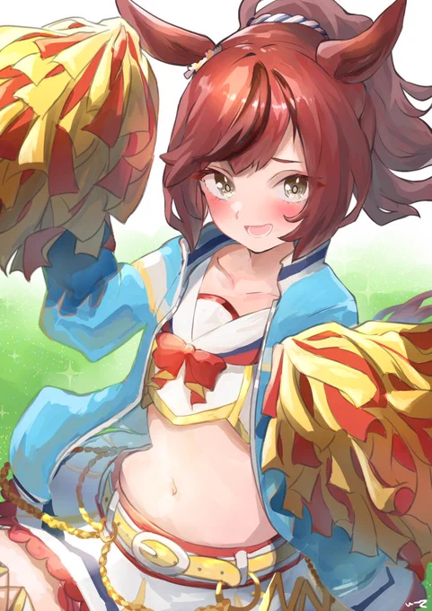 #ウマ娘
チアネイチャ(*'ω'*)ー 