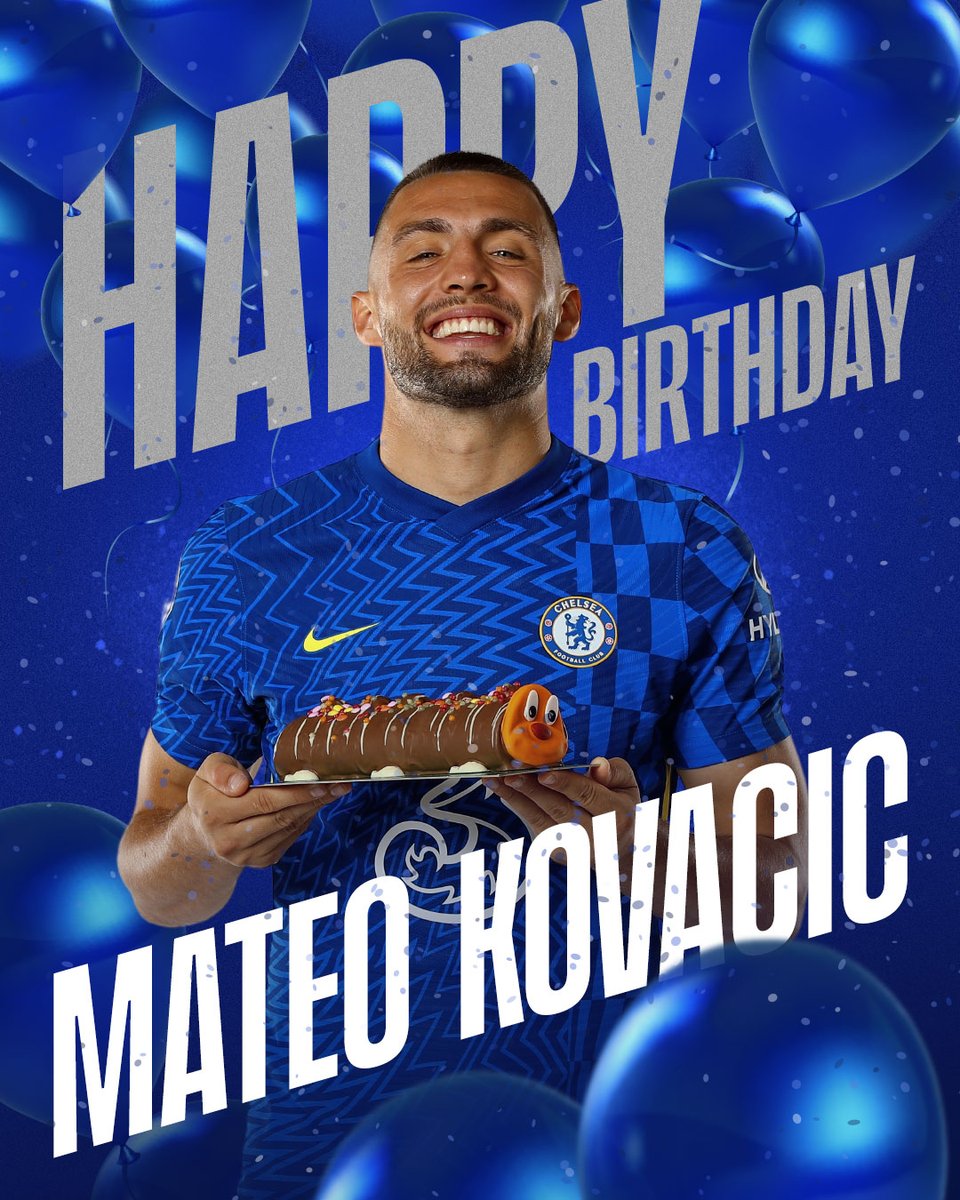 Happy Birthday, @mateokovacic8! 😁