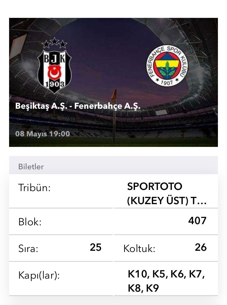 Hamit23213074's tweet photo. Beşiktaş Fenerbahçe maçı bileti bulunmaktadır 1 bilet mevcut fiyat 450 tl #besiktasbilet #BJKvFB #Fenerbahce https://t.co/6MqfUqUN5H