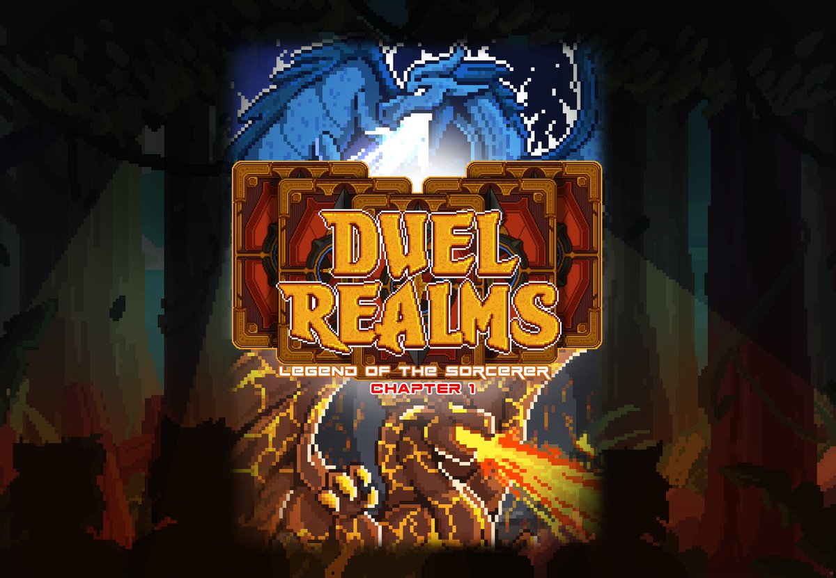 DuelRealms's tweet photo. Duel Realms Chapter 1 minting wallet will receive a physical holographic starter deck box!   Here's a sneak peak of the deck box design    Comment below if you're excited for what we have in store!
 #TCG #NFT #Phygital #DuelRealms https://t.co/j7FFM9nf4a