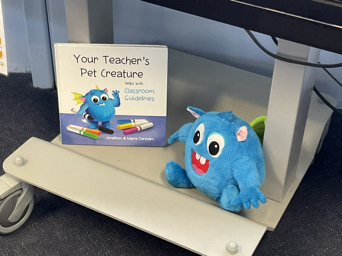 mcnaughton_toby's tweet photo. Discovered this fun tool for classroom behaviour. It’s a special monster that watches the class work throughout the day. Then at the end of the day, the monster tells the teacher one students name who has been working hard! I’ve used this in Year 1 classrooms!  #acuedu_p https://t.co/y8HQuyBbhV