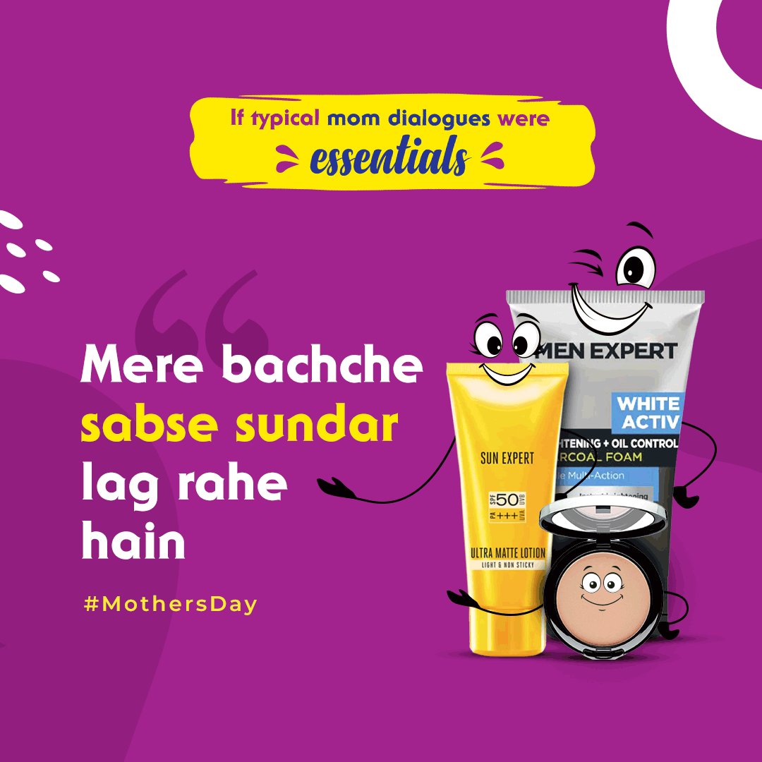 LoveLocalindia's tweet image. In the eyes of our mothers, we all are beautiful 😇

With Mother’s day just round the corner, we reimagine typical mom dialogues as daily essentials!

#LoveLocal #SupportLocalRetailers #MothersDay #ShopLocal #MothersDay2022