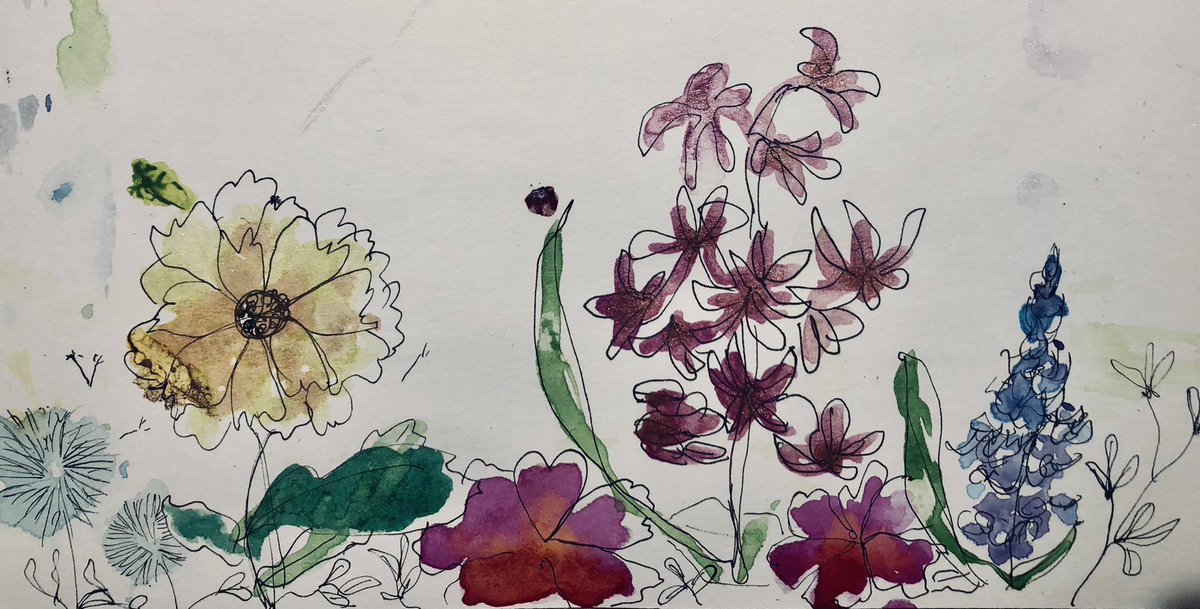 angiewangcreate's tweet photo. Day 26- loose watercolor
#draw30for30 https://t.co/AmrLLHkOrs