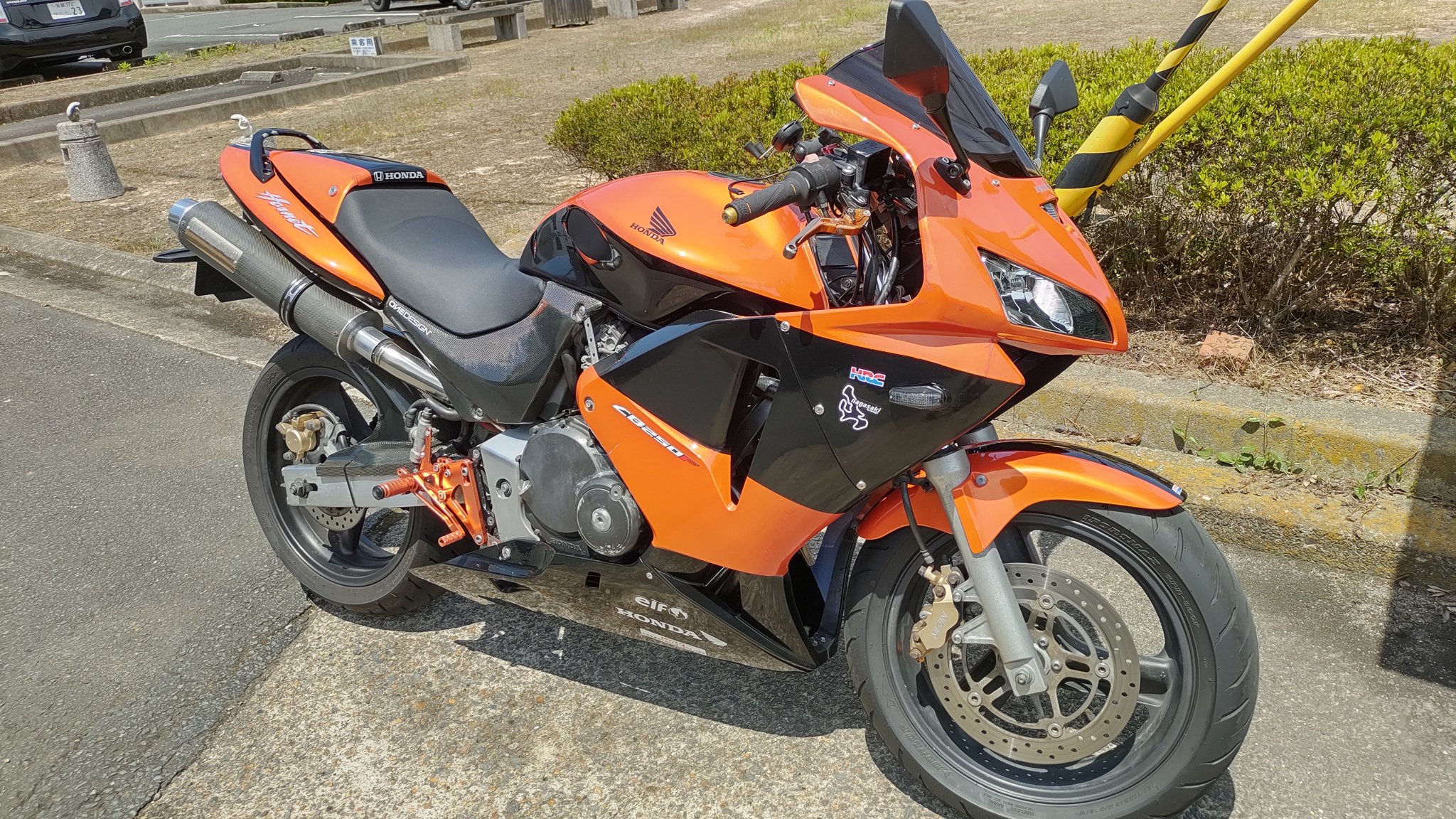 「ホット」　ホーネット250 cbr600rr フルカウル化 ホット」 ホーネット250 cbr600rr フルカウル化