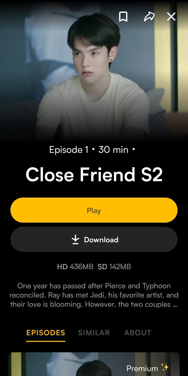 Msian_myblue's tweet photo. Great news for Malaysian fans!
#CloseFriend2EP1 has been uploaded on MY VIU (ノ◕ヮ◕)ノ*.✧
🔗https://t.co/l0NmeIkvDg
//Let's rewatch without VPN 😆✌🏻
#CloseFriendโคตรแฟน2
#เจ้าแก้มก้อน ของ #โอห์มไง
#fluke_natouch #OhmThitiwat
#โอห์มฟลุ้ค #OhmFluke #CloseFriendS2 https://t.co/vG4vqcNyaV