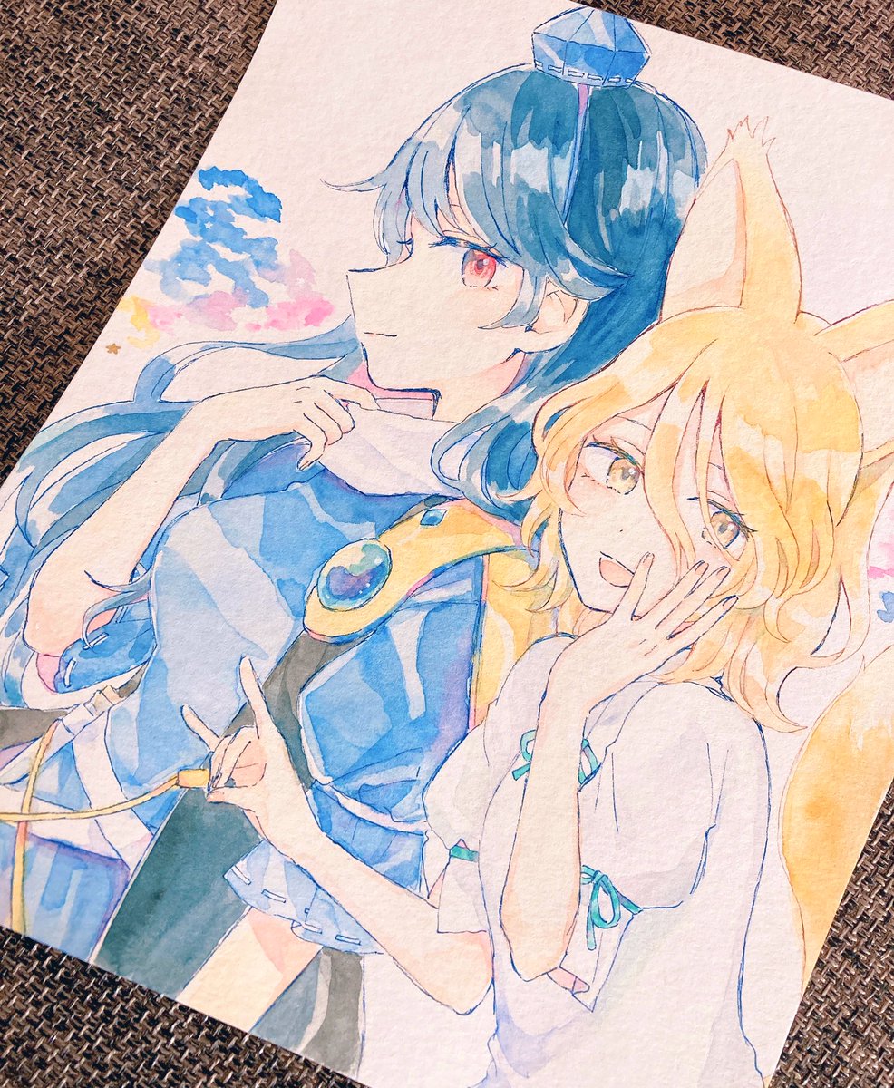 飯綱丸龍 ,菅牧典 「🦊💫 」|もずくず🐘例大祭う34bのイラスト