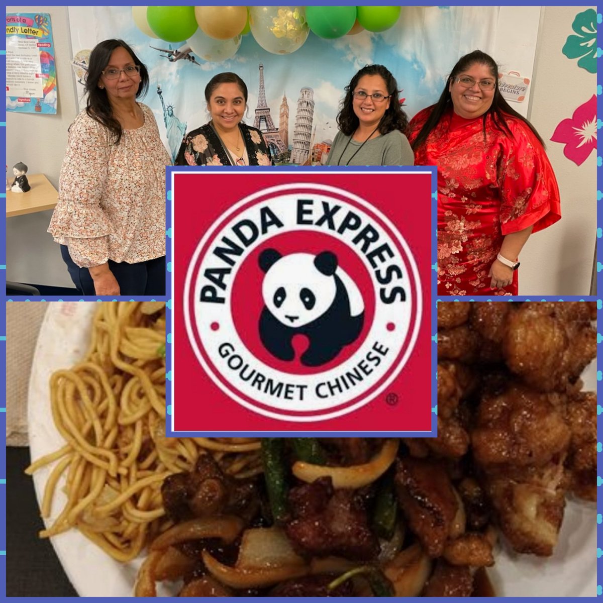 A delicious lunch courtesy of Mr. Rudy Cruz Jr, representative of the City of Socorro. Thankyou so much😊 #TeacherAppreciationWeek #CityofSocorro #TeamEscobtrias