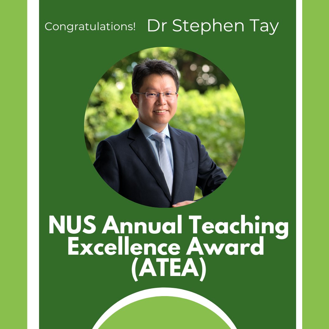 Dept of the Built Environment @ NUS tweet media