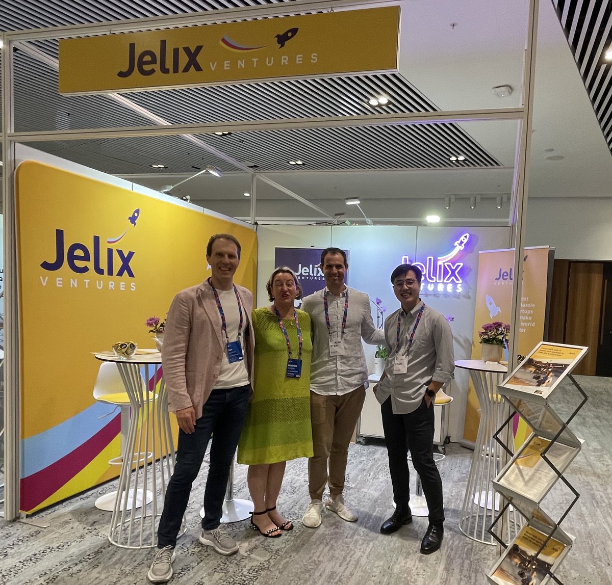 rabbieburns's tweet image. Wrote a little update on recent progress at @JelixVC. Did our first bit of marketing and took a stall at the local @YPO conference. So proud of our CEO and my (much) better half @AndreaMGardiner and the rest of the team! linkedin.com/posts/rabbiebu…