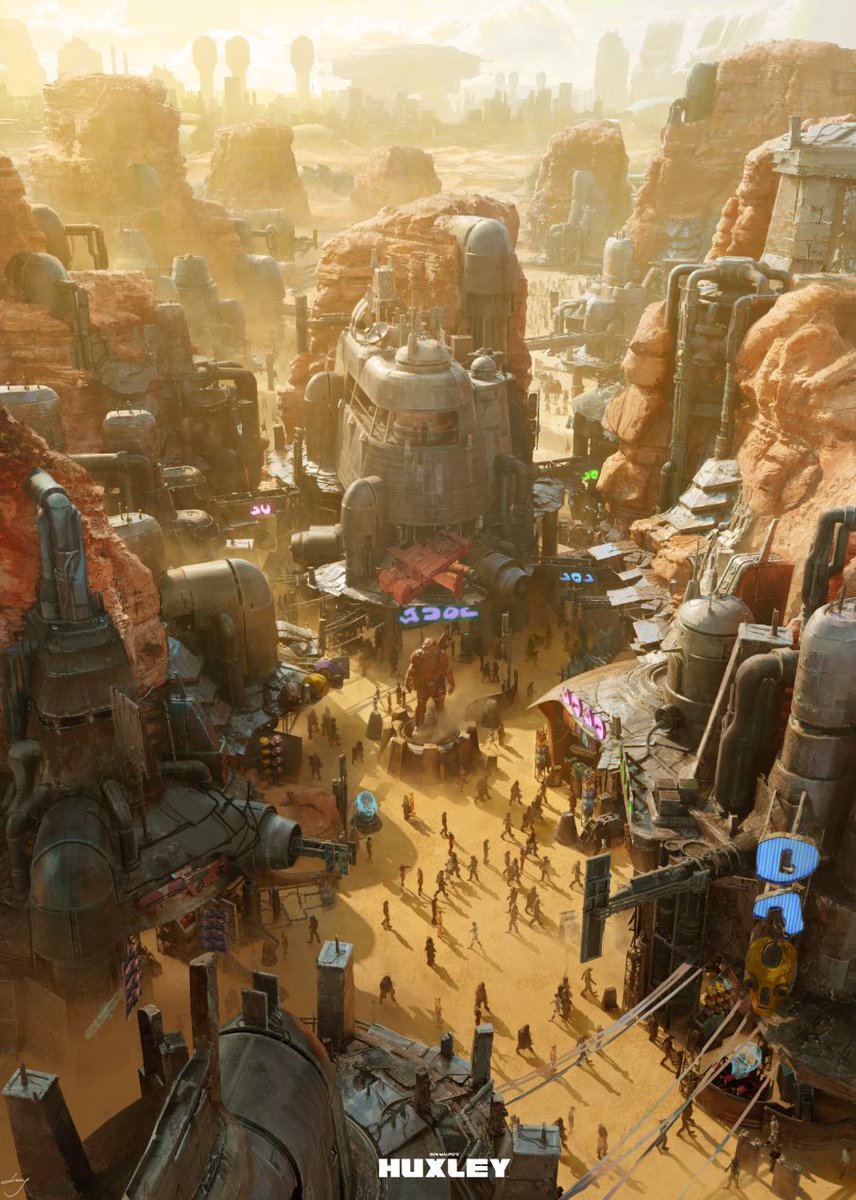 Welcome to Fury-7. 

A world where Robots, Humans and A.I. come together. 🌐

#UnrealEngine5
