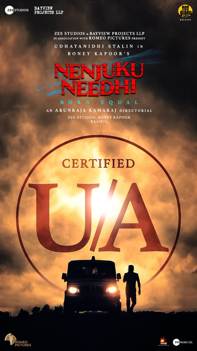Udhaystalin's tweet photo. #NenjukuNeedhi

@ZeeStudios_ @BoneyKapoor @BayViewProjOffl #RomeoPictures @mynameisraahul 
@RedGiantMovies_ @Arunrajakamaraj @actortanya @Aariarujunan @dineshkrishnanb @dhibuofficial @AntonyLRuben @zeemusicsouth @kalaignartv_off @SureshChandraa @ProRekha @DoneChannel1 @teamaimpr https://t.co/eq2uZXBele
