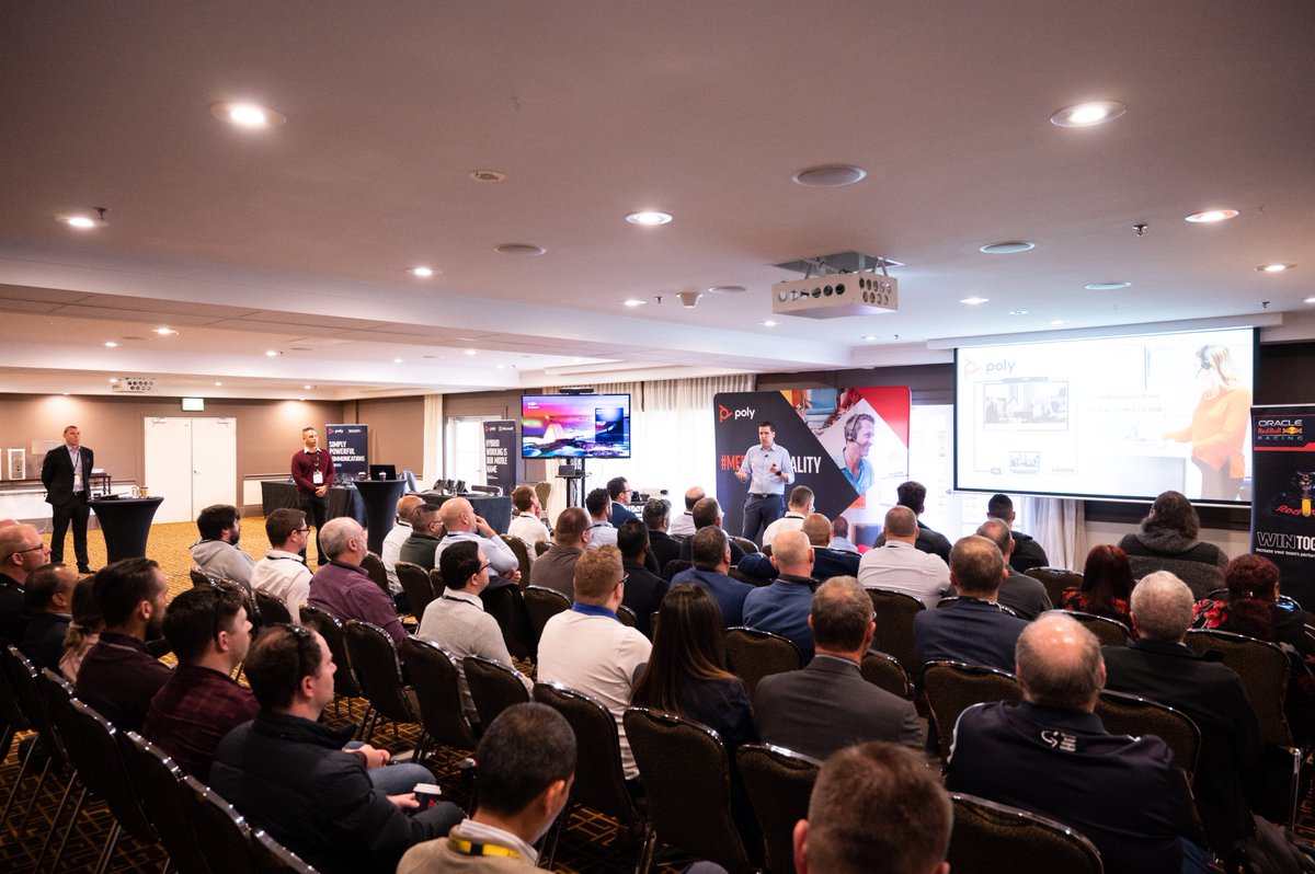 PolyCompanyAPAC's tweet photo. Always a joy to meet our partners and customers! Thank you Canberra for another wonderful #PolyLive22 event. Hope everyone had a great time like we did too.
Is Canberra our last #PolyLive stop? Stay tuned! 😉 https://t.co/tJvLuFePec