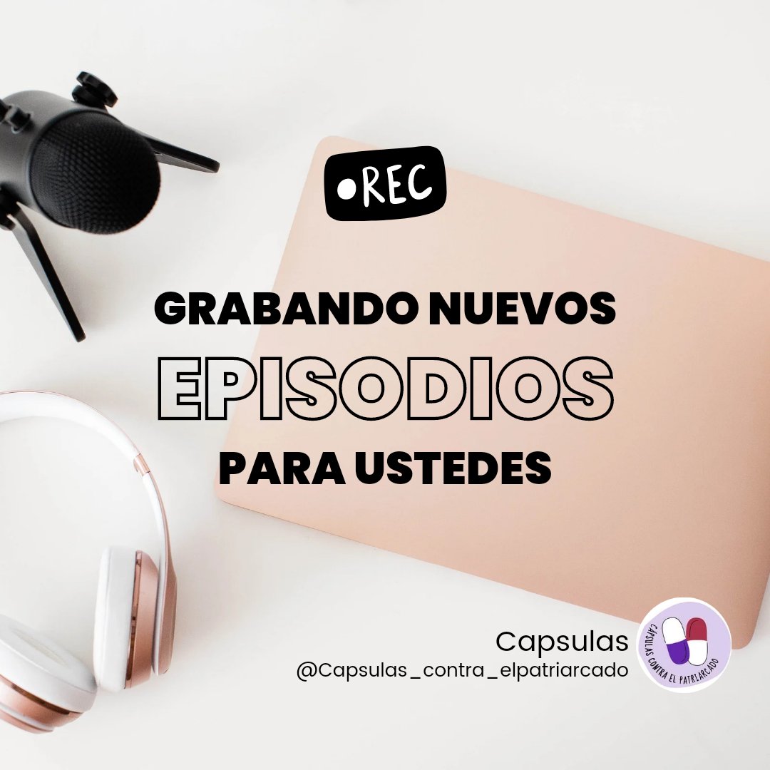 CPatriarcado's tweet photo. #grabando #episodios #nuevos #feminismo #capsulas #antiPatriarcado https://t.co/qz4aEJ4ThP