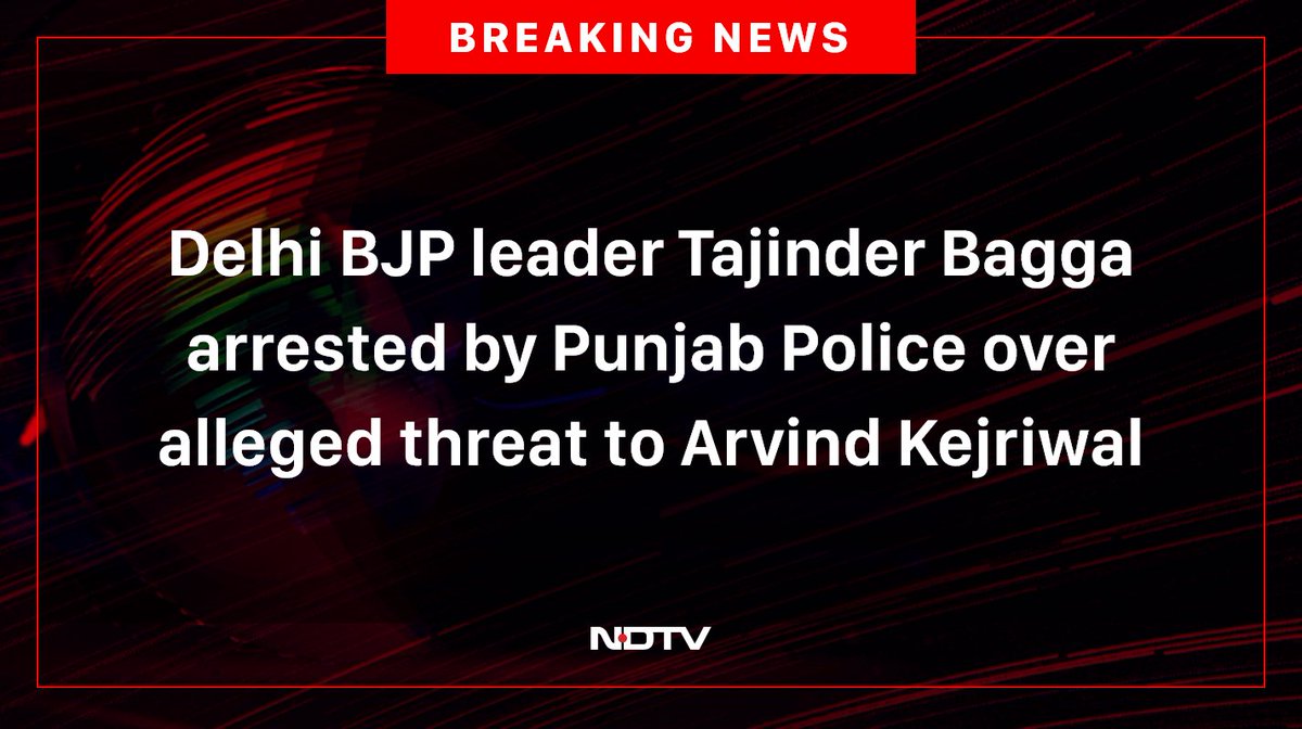 NDTV tweet media