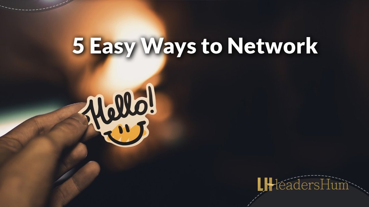 LeadersHum's tweet photo. If you hope to grow your career and increase your chances of professional success, you need to understand the importance of networking in business.
Read this blog by Morag Barrett to learn the 5 best ways we can netwrok. Read here- https://t.co/i4DGcz4Gwl
#leadershum https://t.co/Ivs7DQeU9n