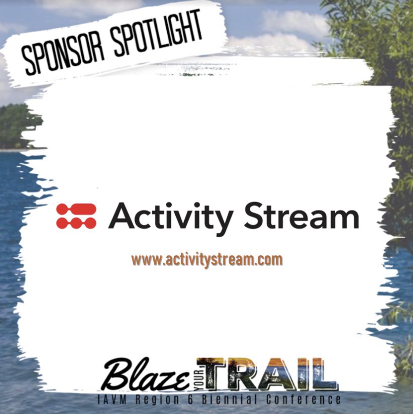 IAVMRegion6's tweet photo. #IAVMRegion6 SPONSOR SPOTLIGHT! Thank you to @2activitystream for being a #sponsor of the IAVM Region 6 Biennial Conference on May 16-19, 2022. Want to #BlazeYourTrail with us? Visit https://t.co/9yG0GHJ1aI to register today! ⛰ #IAVM #EventProfs https://t.co/gb9q7yckas