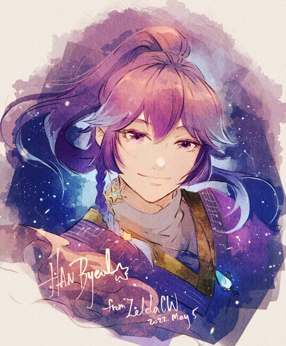 was supposed to be working but I saw Han with ponytail.... 

I couldn't help it
( ノ ゜ー゜)ノ♡

#IllustraHan 
