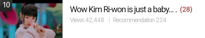 [INFO] 220506 ⓒ CLASSYNEWS_

KIM RIWON is trending #10 on real time Pann with 42,448 views! 

#KIMRIWON #김리원 #CLASSy #클라씨