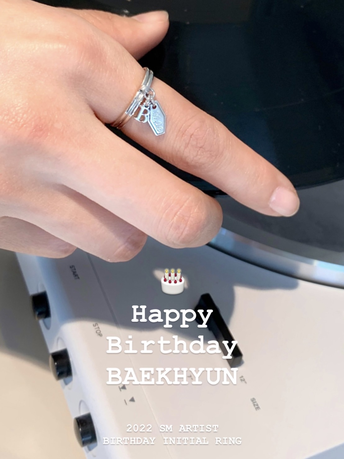 小物 EXO ARTIST BIRTHDAY RING D.O. EXO Artist Birthday Ring - D.O.