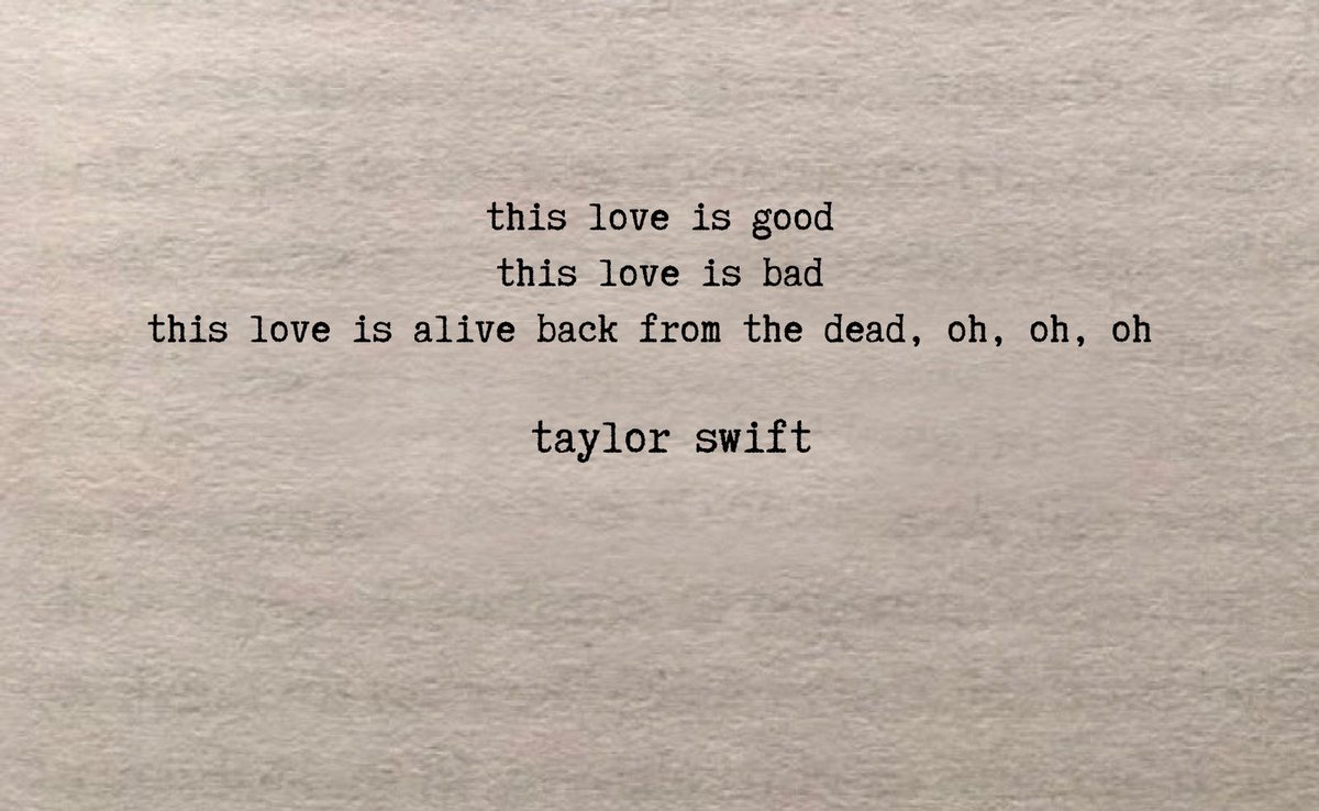 this love (taylor’s version) // taylor swift