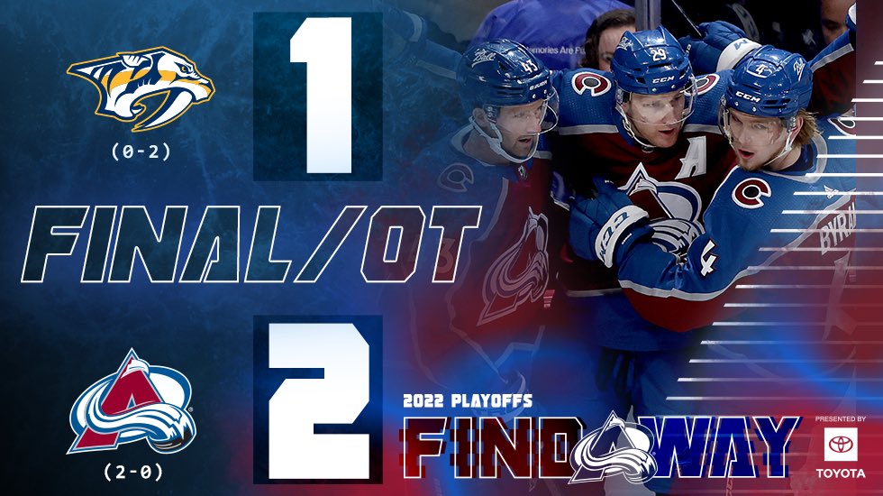 Avalanche's tweet photo. FOUND A WAY!!

#GoAvsGo https://t.co/3kjlkS8MOv