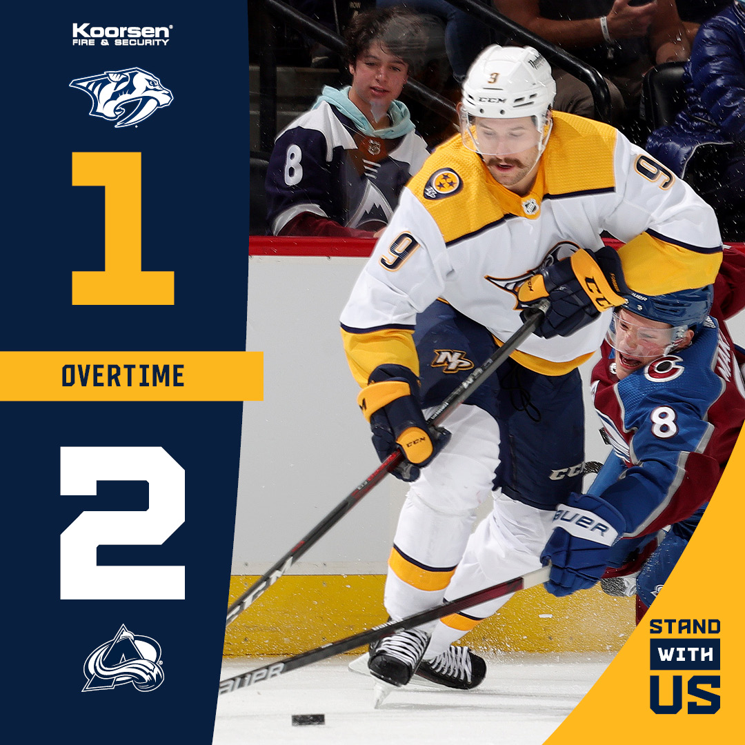 PredsNHL's tweet image. Back to Smashville on Saturday

@koorsenfire | #Preds #StanleyCup