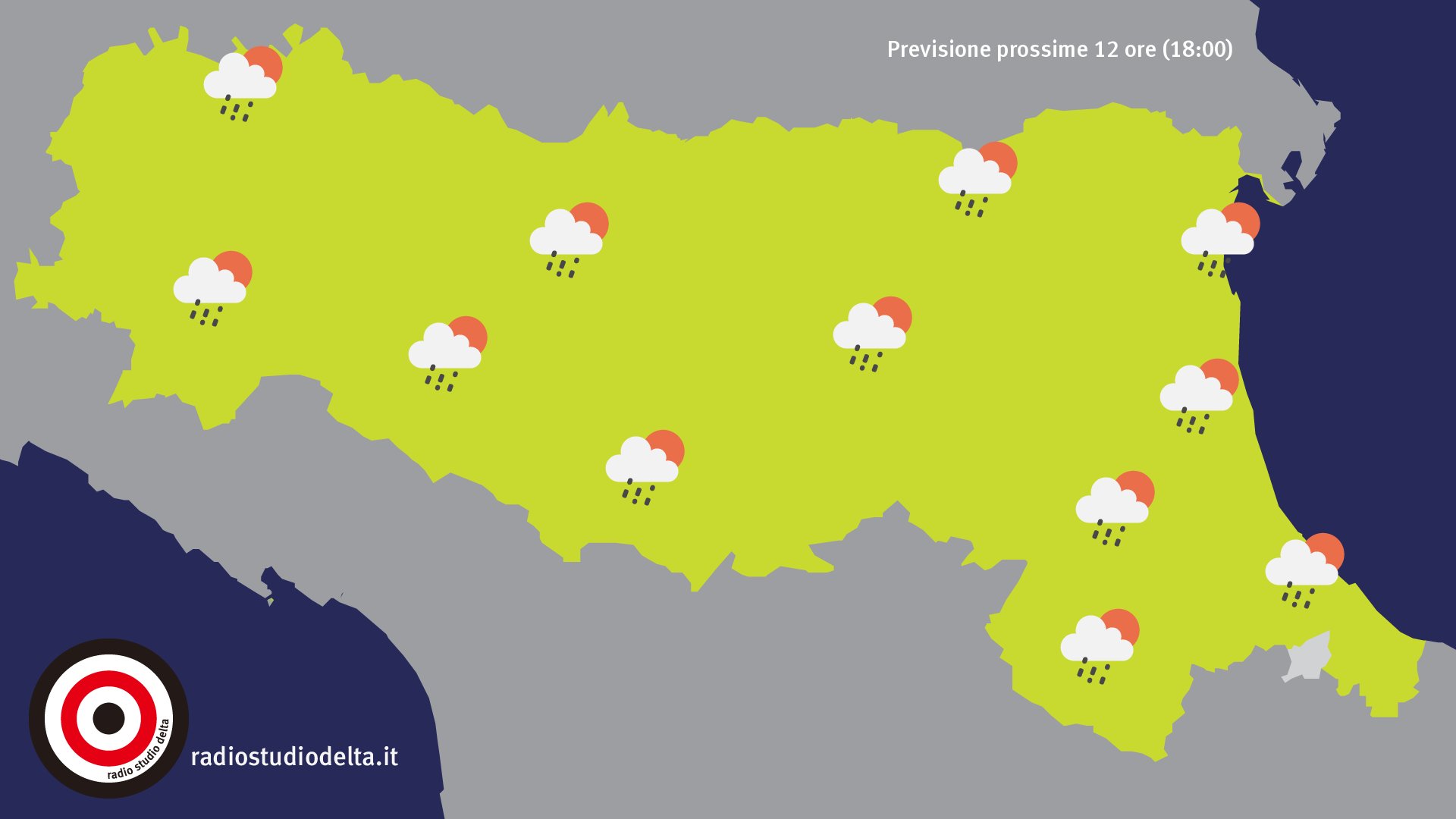 Radio Studio Delta On Twitter Previsioni Meteo ARPAE Emilia 