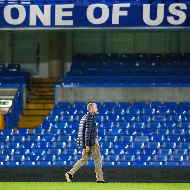 thecannersway's tweet photo. I was told that Roman wanted the suite in my name. Coming back from serious illness it was most amazing lift. Thank you for everything you did for our club sir @ChelseaFC One of us forever and a day! #RomanAbramovich 💙 https://t.co/MVCrcXveCo