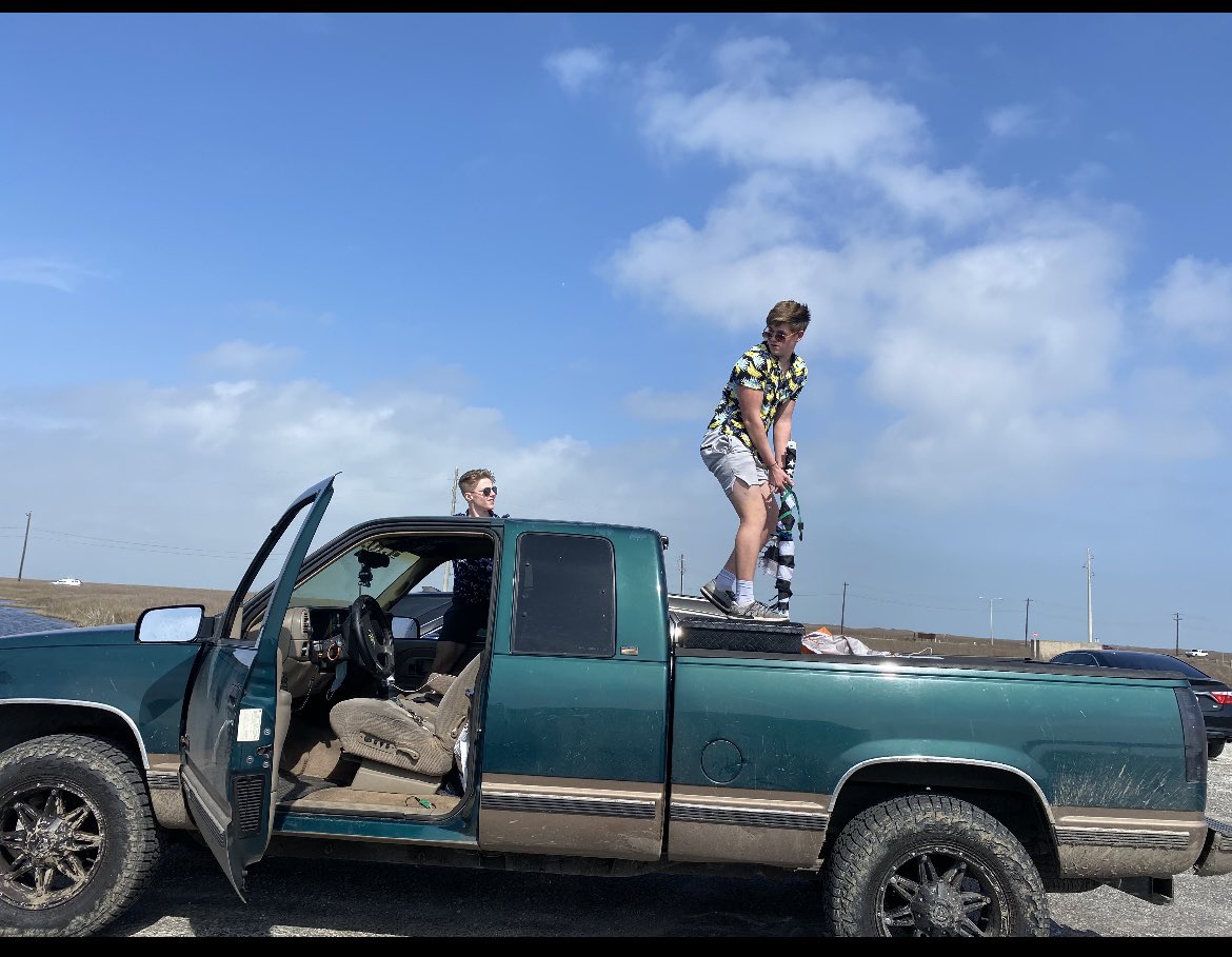 NadiaRaesch's tweet photo. San Antonio friends..please be on the lookout my son’s truck it was taken tonight  from Lutheran High’s parking lot at Camp Bullis/Babcock..while he was away for baseball. He is heart broken…not how he wanted to head off to college. Please share https://t.co/guz4Iu419u