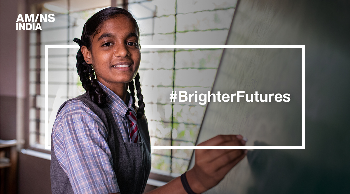 AMNSIndia's tweet photo. Sapnakumari's strong spirit inspires @AMNSIndia to continue our efforts in elevating education, women empowerment, and community development in order to foster their dreams of #BrighterFutures.

#CSRFriday
#SmarterSteelsBetterWorld https://t.co/TykPWdgS02