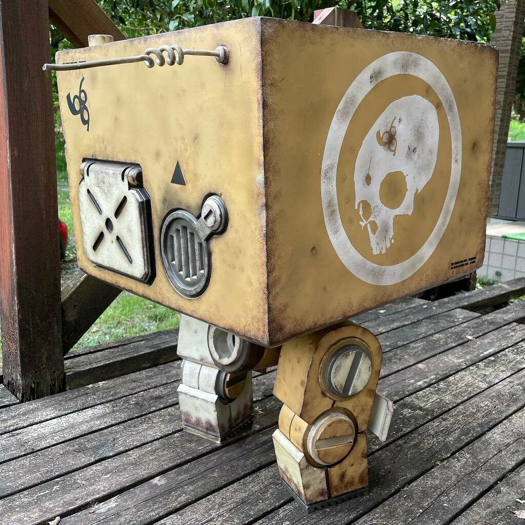 yamazaru123's tweet photo. 後ろのアンテナは軟質素材で倒れても安心❓
#squaremk5 #wwr #wwr2 #underversehq #underverse #threea #threeatoys #lifesizetoys https://t.co/H3CteCEd1w https://t.co/zevwEbjzGW
