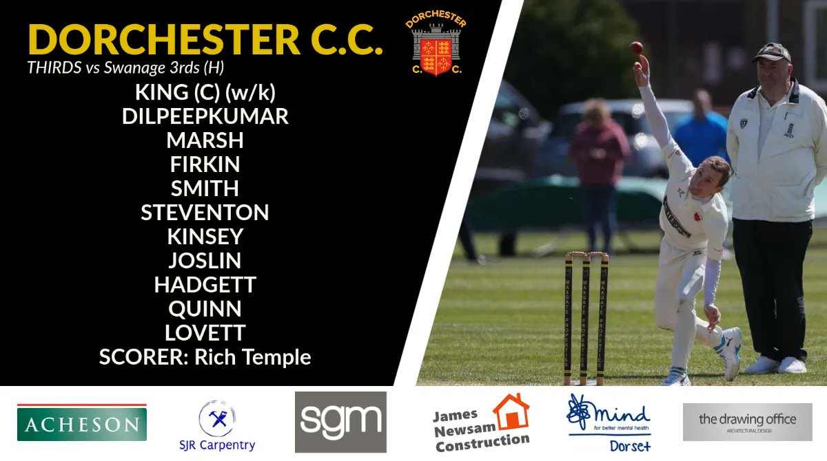 Dorchester CC tweet media