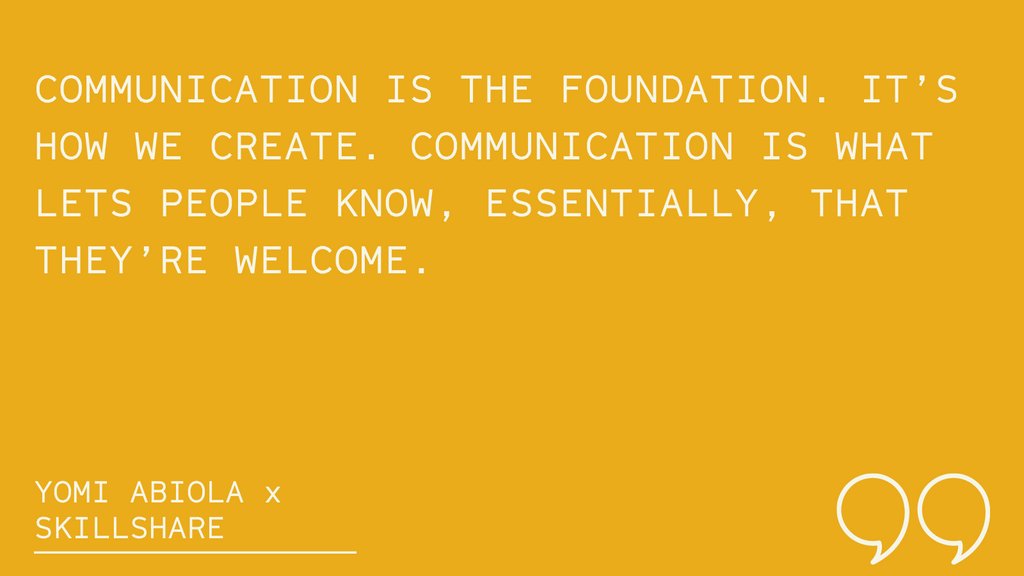 My second <a href="/skillshare/">Skillshare</a> course has arrived! You will leave this class with a greater sense of awareness and the ability to use communication with clarity. Enroll for free here: l8r.it/kIY7