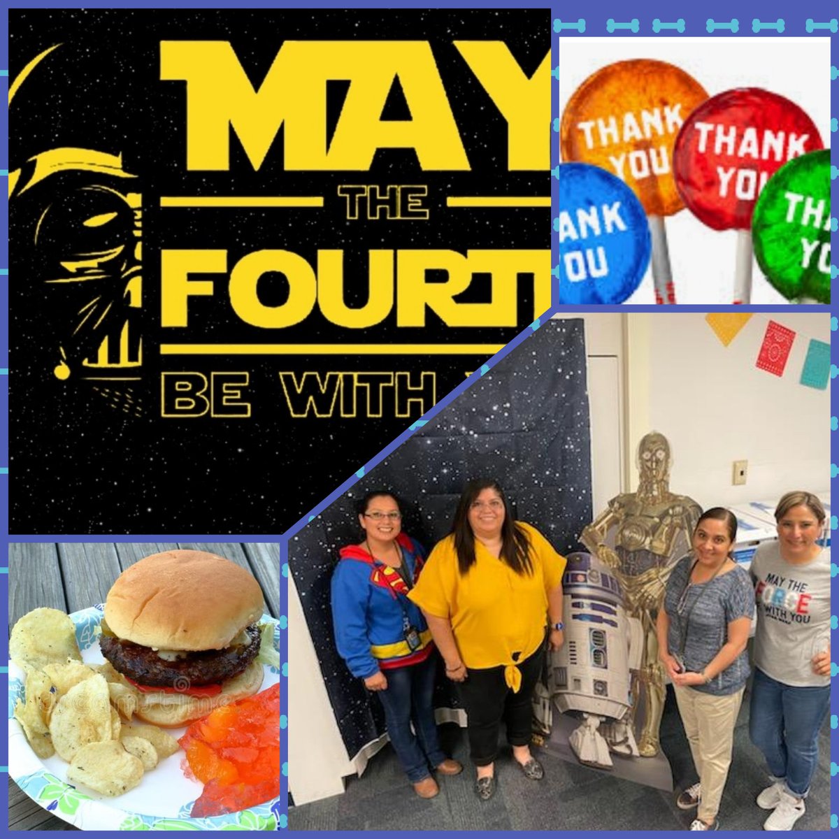 We had an out of this world lunch and sweet treat on the 4th. Thank you #ElPasoDentistry4kids #blessed #TeamEscontrias #TeacherAppreciationWeek2022